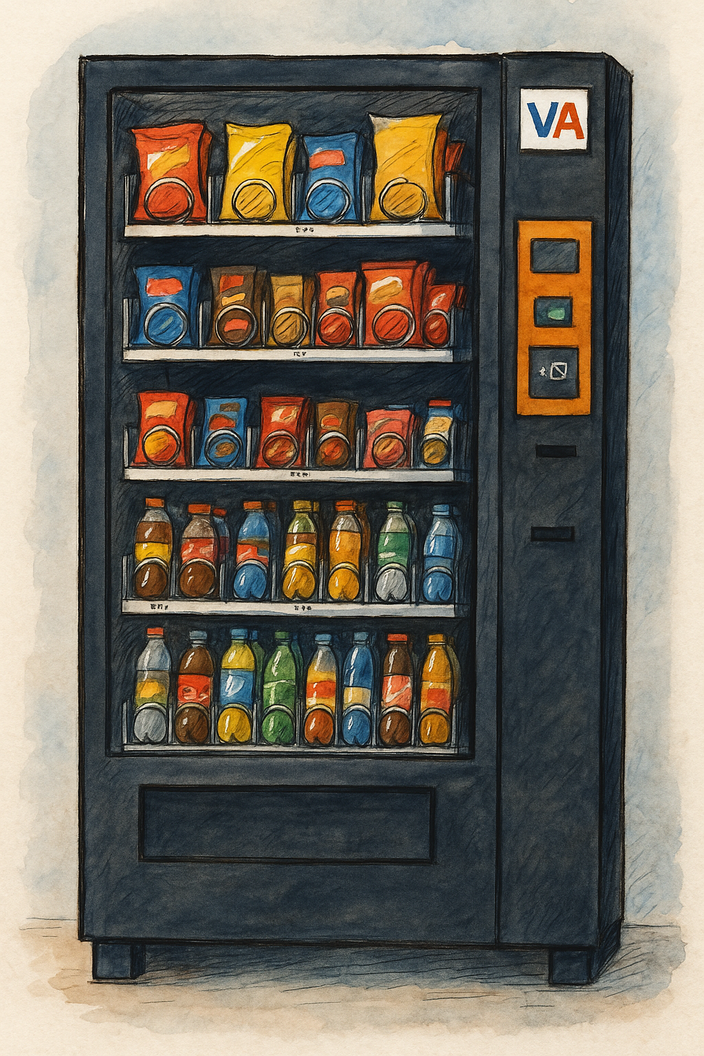 Snack & Getränke Station